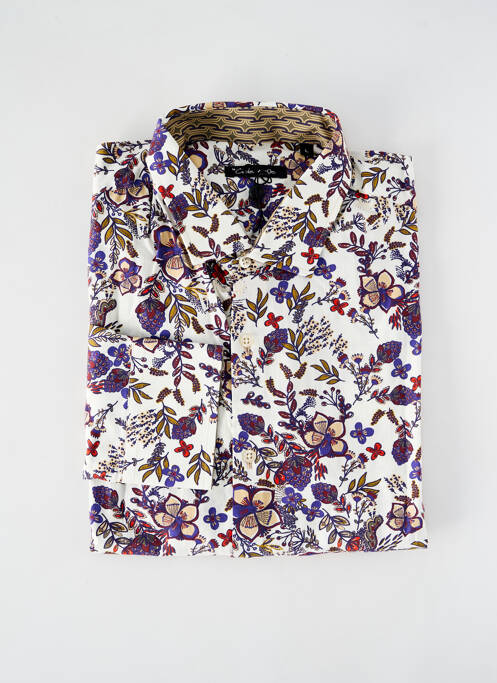 Cămașă cu mâneci lungi alb LA CIBLE ROUGE bărbat