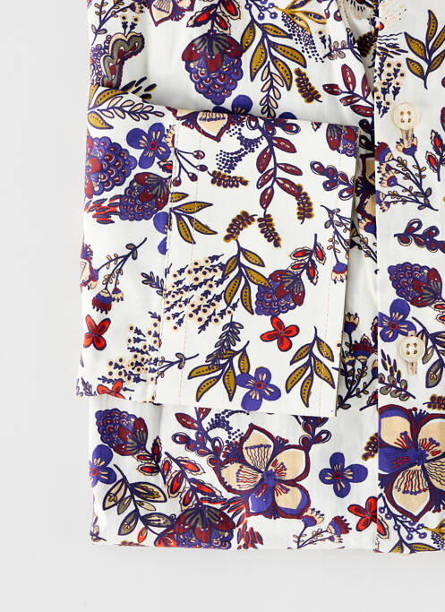 Cămașă cu mâneci lungi alb LA CIBLE ROUGE bărbat