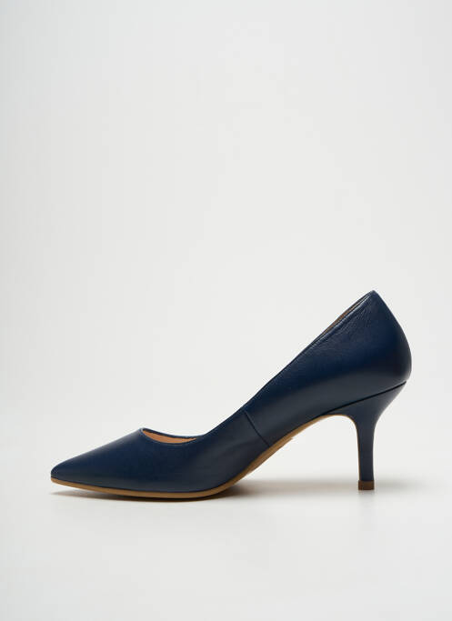 Pantofi cu toc albastru LODI femeie