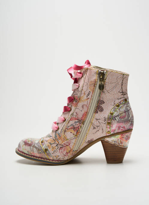 Botine/Ghete roz LAURA VITA femeie