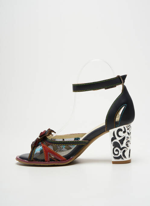 Sandale/Pantofi decupați negru LAURA VITA femeie