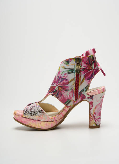 Sandale/Pantofi decupați roz LAURA VITA femeie