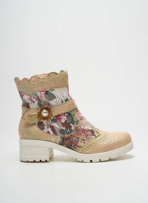 Botine/Ghete bej LAURA VITA femeie