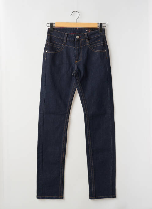 Blugi cu croială dreaptă albastru LA CIBLE ROUGE bărbat