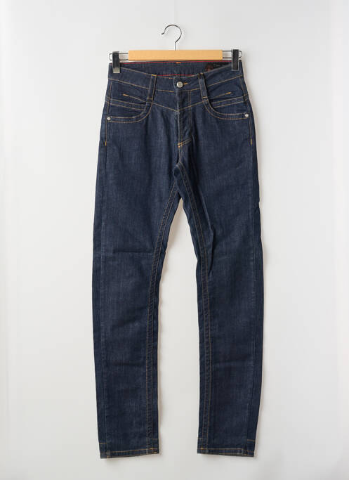 Blugi cu croială dreaptă albastru LA CIBLE ROUGE bărbat