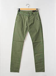Pantalon chino buzunare verde LA CIBLE ROUGE homme