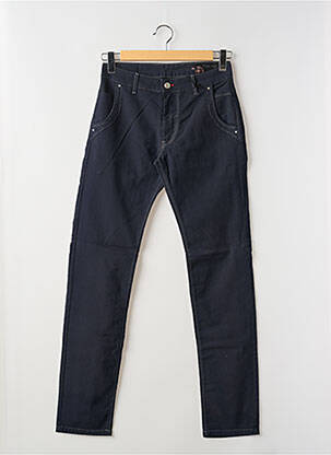 Pantalon slim albastru LA CIBLE ROUGE bărbat