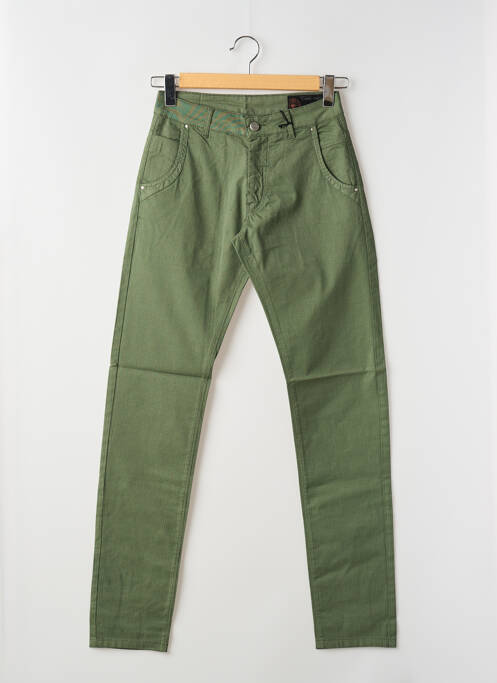 Pantalon chino verde LA CIBLE ROUGE bărbat