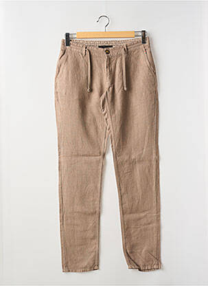 Pantalon slim maro LA CIBLE ROUGE bărbat