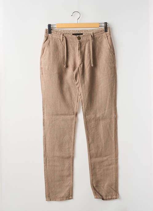 Pantalon slim maro LA CIBLE ROUGE bărbat