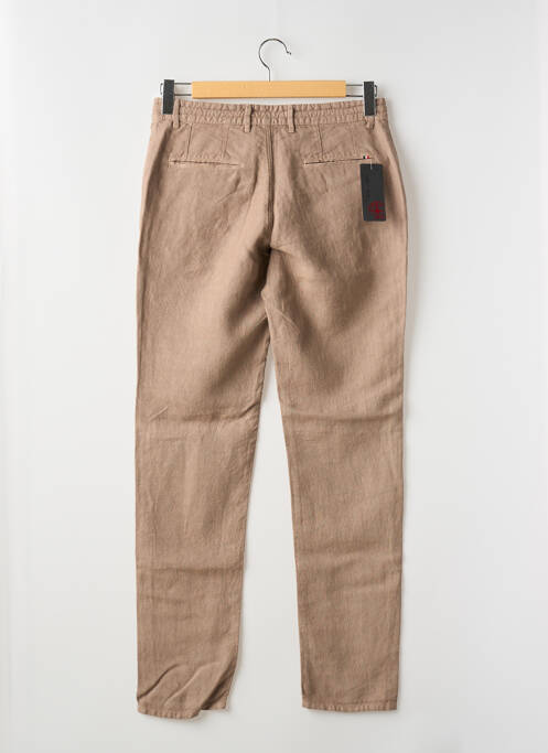 Pantalon slim maro LA CIBLE ROUGE bărbat