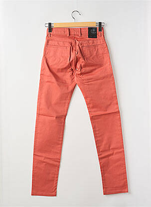Pantalon chino buzunare portocalie LA CIBLE ROUGE bărbat