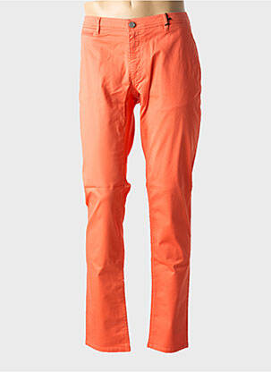 Pantalon chino buzunare portocalie LA CIBLE ROUGE bărbat