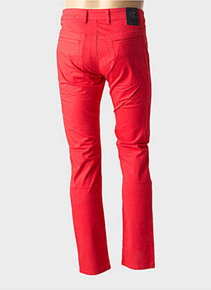 Pantalon chino buzunare roșu LA CIBLE ROUGE bărbat