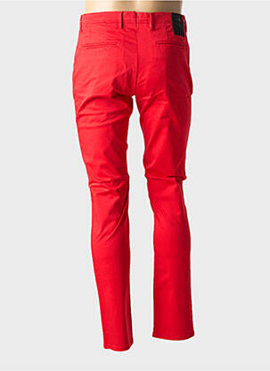 Pantalon chino buzunare roșu LA CIBLE ROUGE bărbat