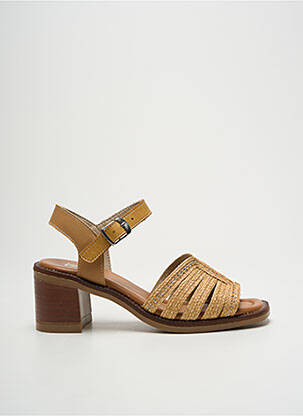 Sandale/Pantofi decupați maro FLUCHOS femeie