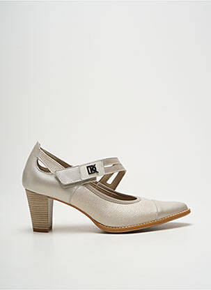 Pantofi cu toc auriu DORKING femeie