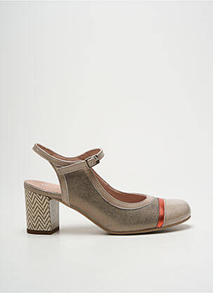 Pantofi cu toc bej DORKING femeie