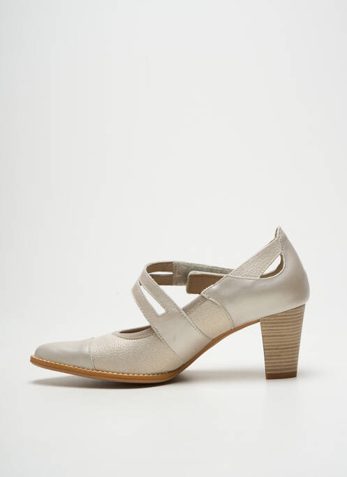 Pantofi cu toc auriu DORKING femeie