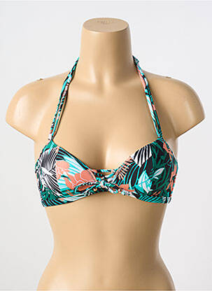 Sutien de costum de baie elasticitate top sutien modelat verde FREYA femeie
