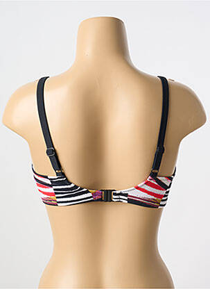 Sutien de costum de baie elasticitate sutien cupe întregi cu decolteu înalt negru FANTASIE femeie