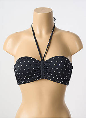 Sutien de costum de baie top bentiță top bentiță negru FREYA femeie