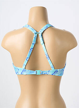 Sutien de costum de baie bretele elastice albastru FREYA femeie