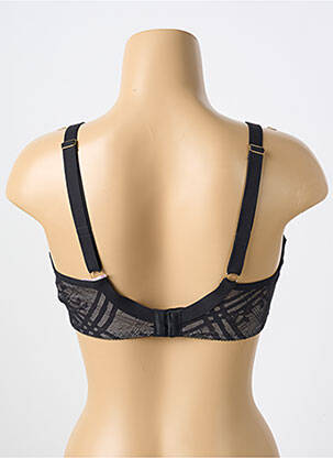 Sutien țesătură tulle sutien cupe întregi cu decolteu înalt negru FREYA femeie