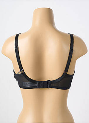 Sutien țesătură tulle sutien cupe întregi cu decolteu înalt negru FANTASIE femeie