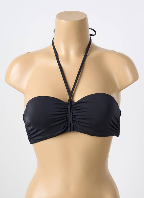 Sutien de costum de baie elasticitate top bentiță negru FREYA femme