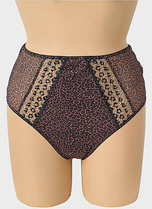 Chilot cu talie înaltă maro ELOMI femeie