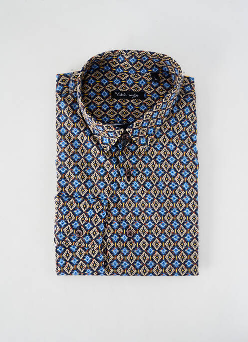 Cămașă cu mâneci lungi albastru LA CIBLE ROUGE bărbat