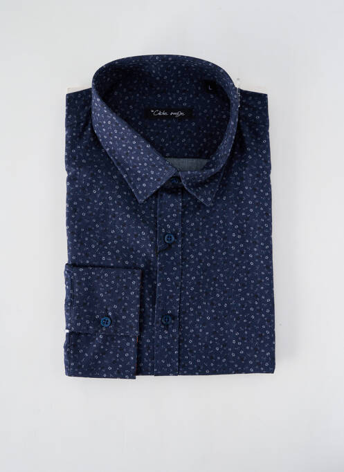 Cămașă cu mâneci lungi albastru LA CIBLE ROUGE bărbat