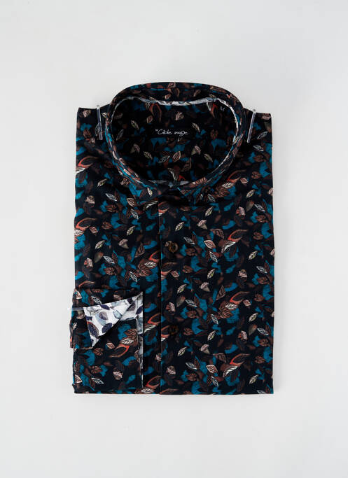 Cămașă cu mâneci lungi negru LA CIBLE ROUGE bărbat