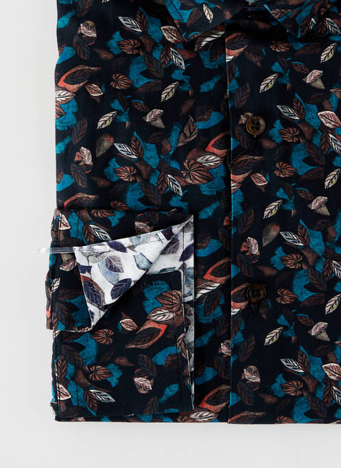 Cămașă cu mâneci lungi negru LA CIBLE ROUGE bărbat