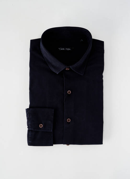 Cămașă cu mâneci lungi negru LA CIBLE ROUGE bărbat