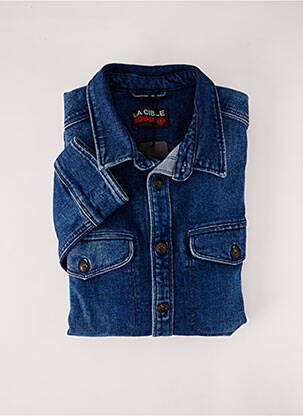 Cămașă cu mâneci lungi albastru LA CIBLE ROUGE bărbat