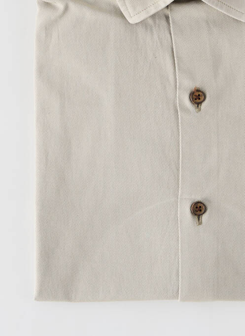 Cămașă cu mâneci lungi bej LA CIBLE ROUGE bărbat