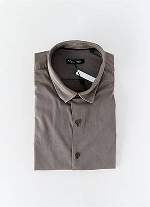 Cămașă cu mâneci lungi gri LA CIBLE ROUGE bărbat