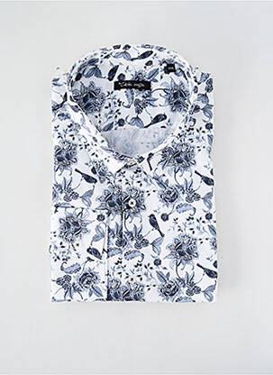 Cămașă cu mâneci lungi alb LA CIBLE ROUGE bărbat