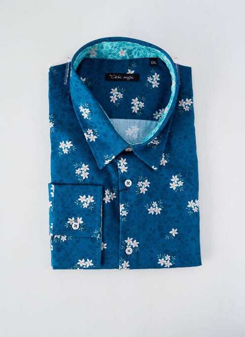 Cămașă cu mâneci lungi albastru LA CIBLE ROUGE bărbat