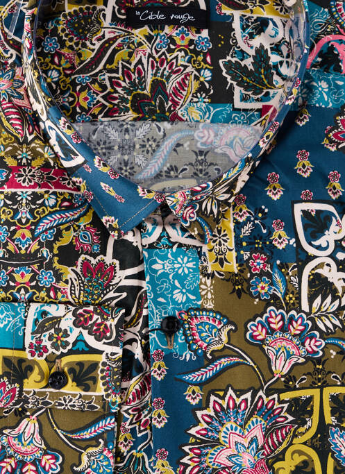 Cămașă cu mâneci lungi albastru LA CIBLE ROUGE bărbat