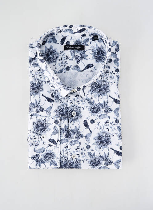 Cămașă cu mâneci lungi alb LA CIBLE ROUGE bărbat