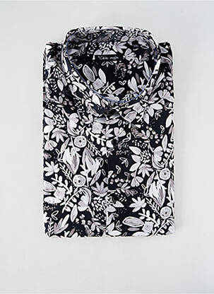 Cămașă cu mâneci lungi negru LA CIBLE ROUGE bărbat