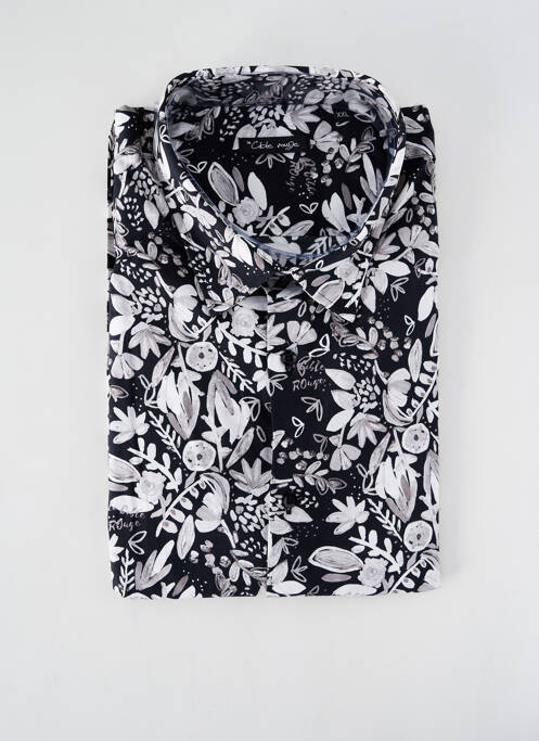 Cămașă cu mâneci lungi negru LA CIBLE ROUGE bărbat