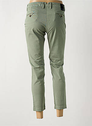 Pantalon 7/8 elasticitate mărime normală verde LA CIBLE ROUGE femeie