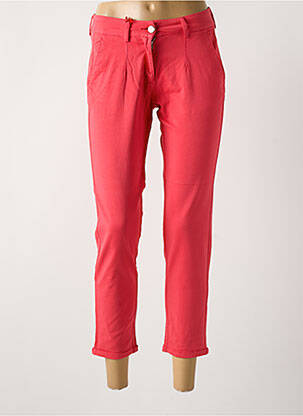 Pantalon 7/8 elasticitate mărime normală roz LA CIBLE ROUGE femeie