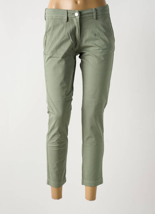 Pantalon 7/8 verde LA CIBLE ROUGE femeie
