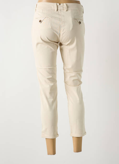 Pantalon 7/8 bej LA CIBLE ROUGE femeie
