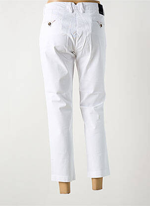Pantalon 7/8 elasticitate mărime normală alb LA CIBLE ROUGE femeie
